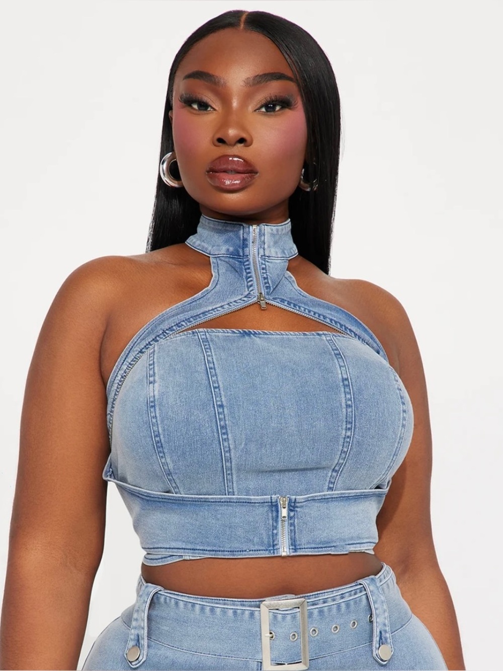Fashion Nova Jean Top
